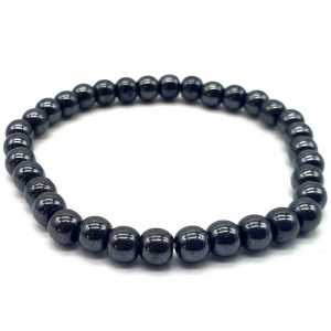 Bracelet Hematite (perles 6mm)