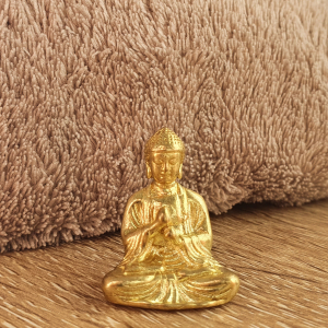 Statuette Bouddha dorée